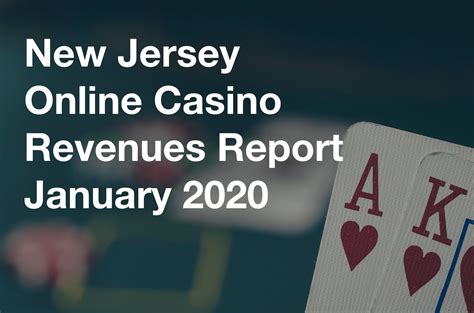 new jersey online casinos revenue